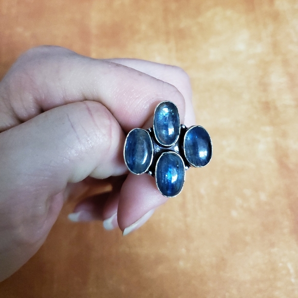 New Kyanite 925 Silver Ring. - Picture 3 of 8